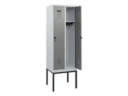 schoollocker,HxBxD 1950x600x500mm,2vak,vak B 300mm,draaigrendel