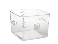 Vierkante Container 11.4 Liter Rubbermaid Transparant Beige