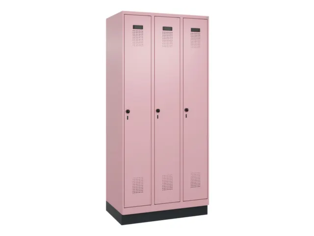 locker voor scheiding van kleding,HxBxD 1950x900x500mm,3vak