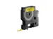 Labeltape Dymo 43618 LabelManager D1 polyester 6mm zwart op geel