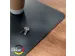 Sous-Main Et Tapis De Souris, Aspect Cuir, Ft 80 X 40 Cm, Noir