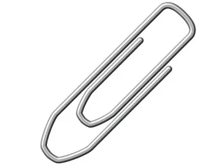 Paperclip Alco 26mm hoekig verzinkt 100stuk - 1