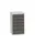 ladekast HxBxD 900x525x550mm 6laden romp RAL7035 front RAL7016