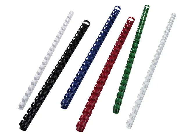 Bindrug GBC 12mm 21-rings A4 wit 100stuks