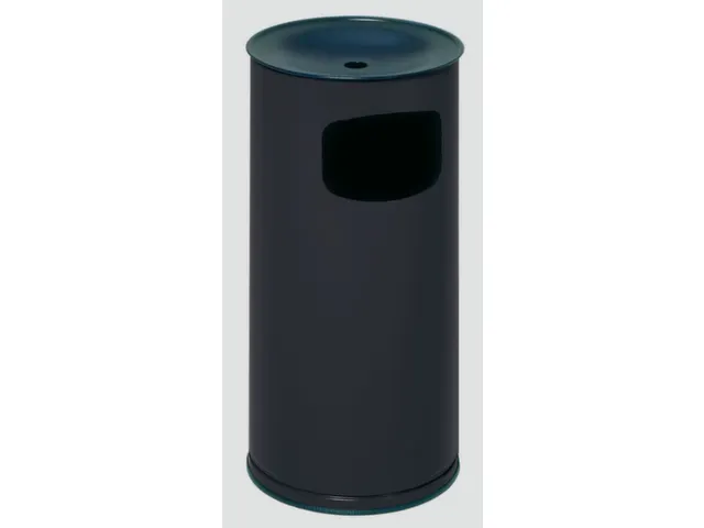 Combi-Asbak 44 Liter HxØ 710x355mm Ral7021 Antraciet