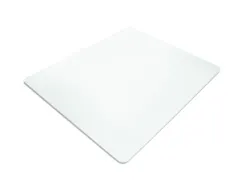 Tapis protection sol pour sol dur 900x1200mm PE/PU transparent