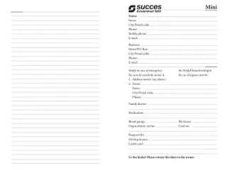 Organizer Succes Cadiz inclusief Mini inhoud 2027 sluitclip zwart - 6
