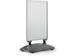 Durable stoepbord Heavy Base, uit aluminium, zilver, ft A1, met watert