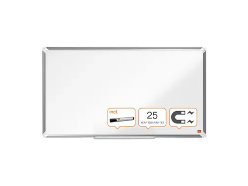 Whiteboard Nobo Premium Plus Widescreen 40x71cm emaille