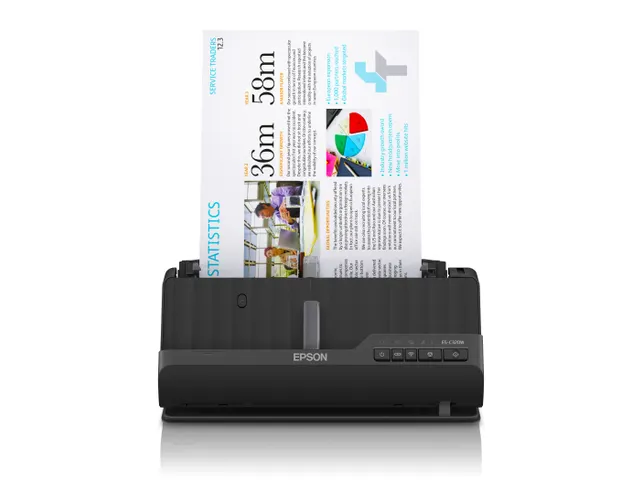 ES-C320W compacte A4-documentscanner met Wi-Fi-connectiviteit en U-tra