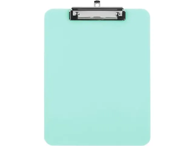 Klemplaat Pastel A4 Polystyreen assorti Paars of groen