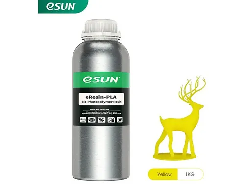 eSun eResin-PLA UV/LCD 3D-printerhars Geel 1kg 405nm