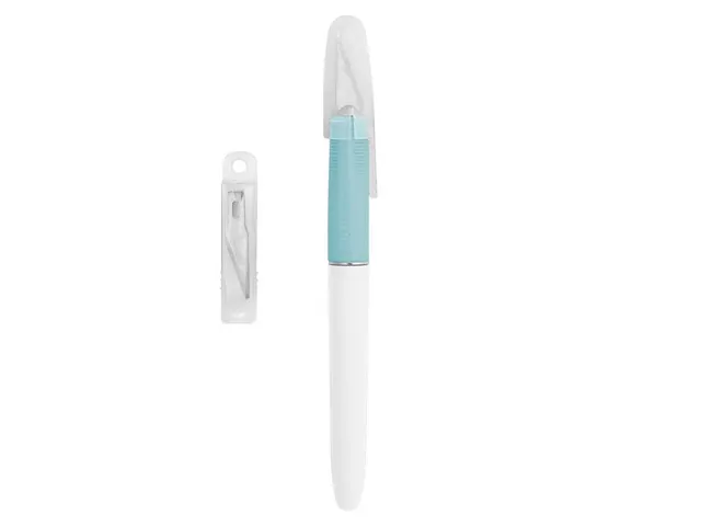 Hobbymes Westcott met beschermdop incl. 4 reserve mesjes in beschermho