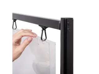 Poster Display Decor Sway Dubbelzijdig A1 Zwart - 6