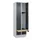 locker met bank,HxBxD 1950x600x815mm,2vak,vak B 300mm,draaigrendel