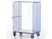 chariot de transport de colis,force 600kg,plateau Lxl 1200x800mm