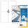 Herma 10777 Adresetiket Inkjet A4 96x139,7mm Wit 320 stuks 80 vel