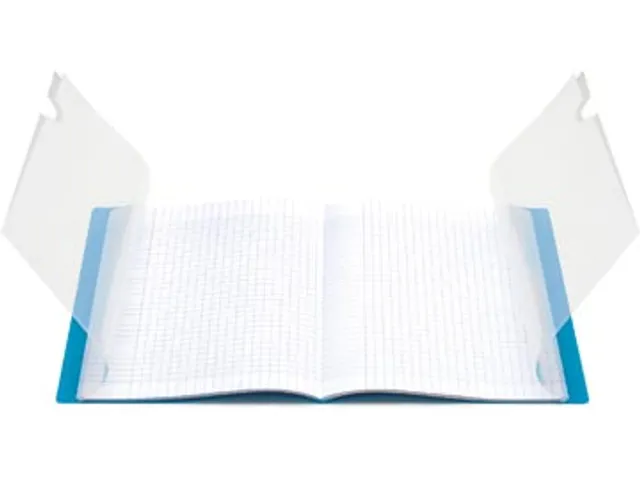 Schrift Koverbook A4+ 48 vel Seyès, kaft in PP assorti transparant