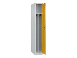 locker voor scheiding van kleding,HxBxD 1850x300x500mm,1vak