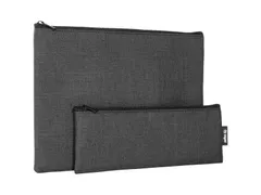 Tasorganizer Sigel donkergrijs set à 2 stuks 250x180x10mm / 220x80x10