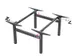 Dextro Duo onderstel Slinger Zit-Sta 120-180 breed, kleur alu