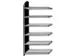 Élément Standard Hxlxp 2250x1020x325mm 6tablettes 1paroi Latérale B