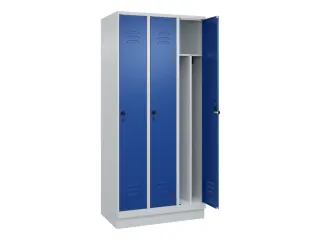 locker voor scheiding van kleding,HxBxD 1950x900x500mm,3vak - 2