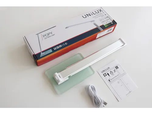 Bureaulamp Unilux Popy LED wit