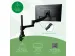 Dubbele Monitorarm R-Go-Tools Caparo 4 gasveer 2 beeldschermen Zwart