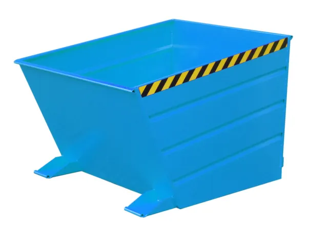 kiepbak,HxLxB 890x1445x800mm,0,65m³,draagverm. 1000kg,RAL 5012