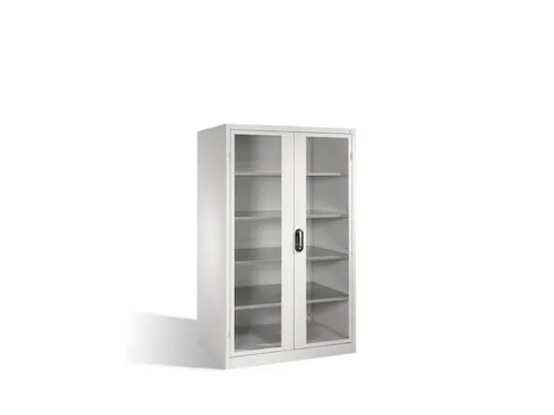 werkplaatskast,HxBxD 1950x1200x800mm,4xStalen bodem,cil.-slot
