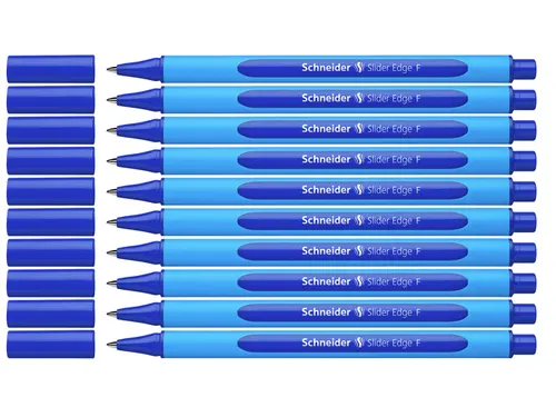 Balpen Schneider Slider Edge fijn blauw