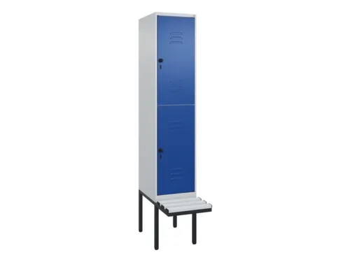 Dubbeldekse dekenkist,HxBxD 2120x400x815mm,1x2vak.,vak B 400mm