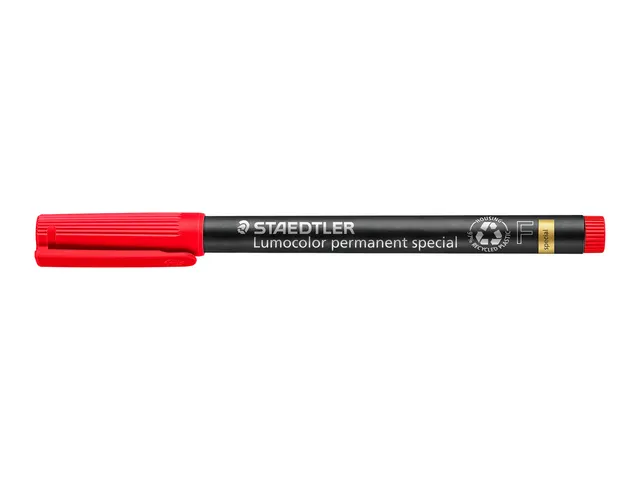 Viltstift Staedtler Lumocolor 319 special permanent F rood