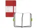Notitieboek Moleskine large 130x210mm blanco hard cover scarlet red