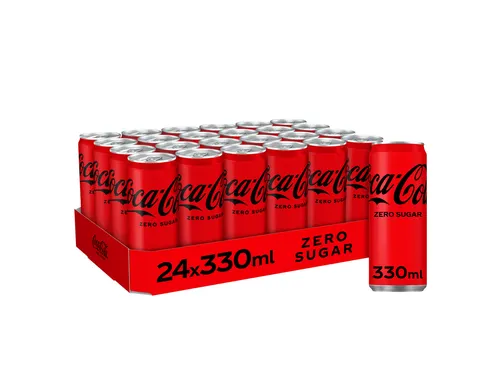 Frisdrank Coca Cola zero blik 330ml