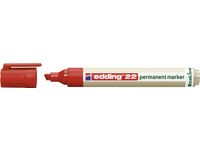 Edding e-22 EcoLine permanent marker rood