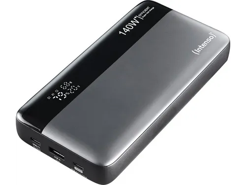 HE25000 Powerbank 25.000 mAh Li-Ion Grijs Zwart