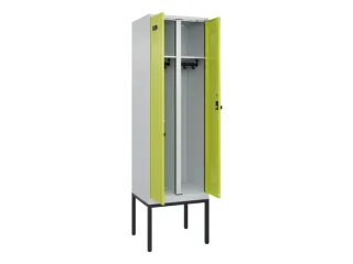 locker voor scheiding van kleding,HxBxD 2120x600x500mm,2vak - 1