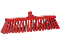 Hygiene 2920-4 Brede Bezem Rood 47cm Harde vezels 530mm