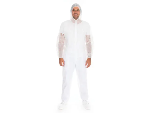Hygonorm Hygobase Eco coverall, wit, maat 3XL, per 100 stuks