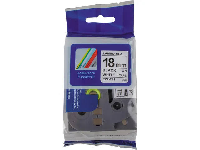 Brother TZES221 lint Zwart/Wit