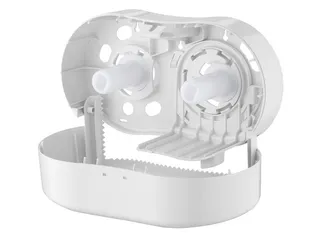 Toiletpapier Dispenser Wit 2 rollen - 3