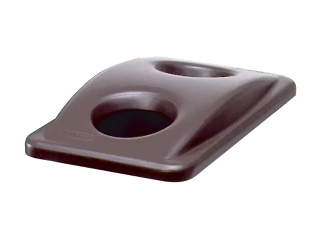 Couvercle pour bouteilles Rubbermaid marron