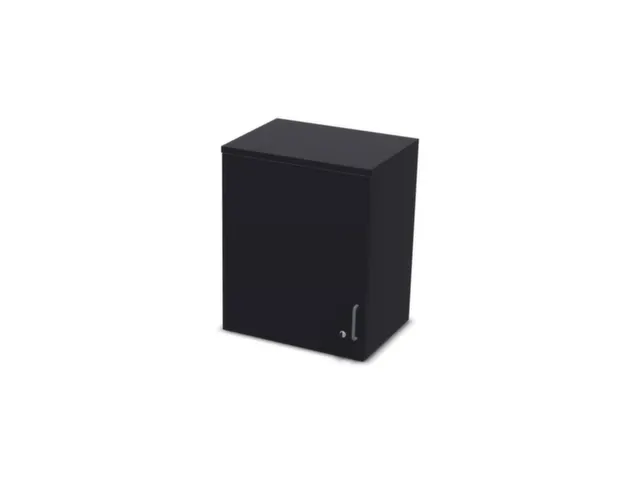 opzetkast v. kast met openslaande deuren CC-zwart 740x600x445mm