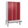 Z-garderobekast,HxBxD 2120x1200x815mm,6vak,vak B 400mm,cil.-slot
