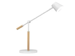 Bureaulamp Unilux Vicky led hout wit