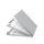 Klembord Westcott met opbergvak aluminium A4 (9 inchx 12 inch) geslote