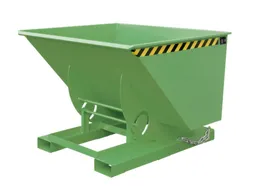 kiepbak,HxLxB 1070x1420x1560mm,1m³,draagverm. 1000kg,RAL6011
