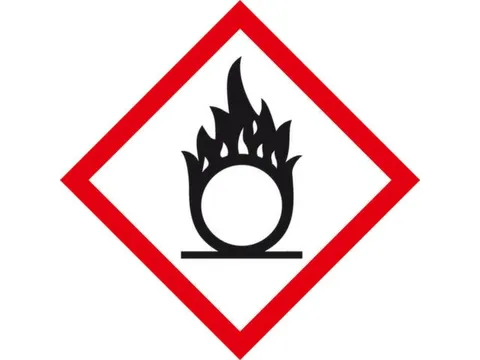 Gevarensymbool Brandbevorderend Lxb 25X25Mm Vel